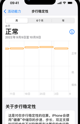 连南iPhone手机维修如何在iPhone开启'步行稳定性通知'