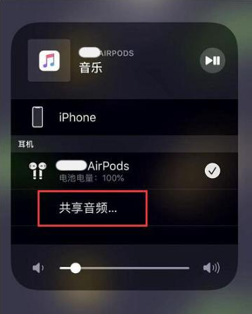 连南苹果14音频维修点分享iPhone14音频共享设置方法 