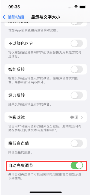 连南苹果15维修店分享iPhone 15 Pro系列屏幕亮度 