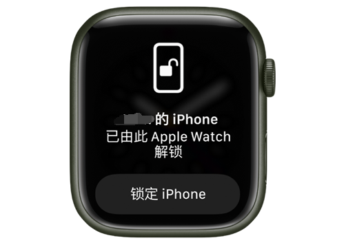 连南苹果手机维修分享用 AppleWatch 解锁配备面容 ID 的 iPhone方法 