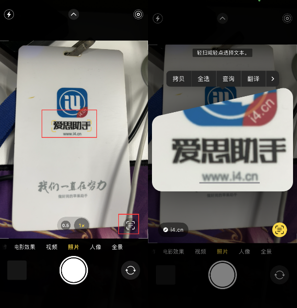 连南苹果手机维修分享升级iOS 16后如何通过相机翻译文本 