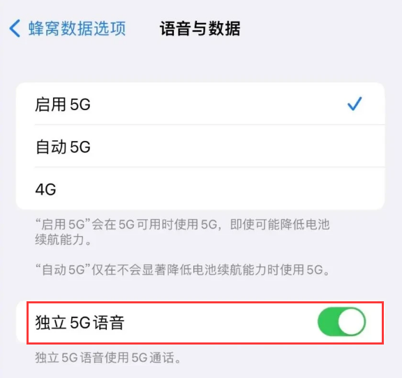 连南苹果14维修分享iPhone 14 Pro如何开启VoNR 